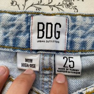 BDG Vintage High Rise Mom Jeans